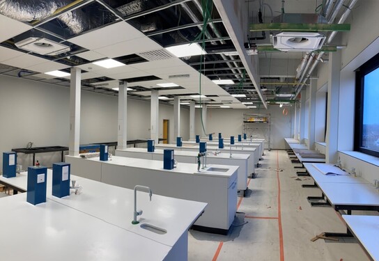 Hogeschool Gent labo's microbiologie